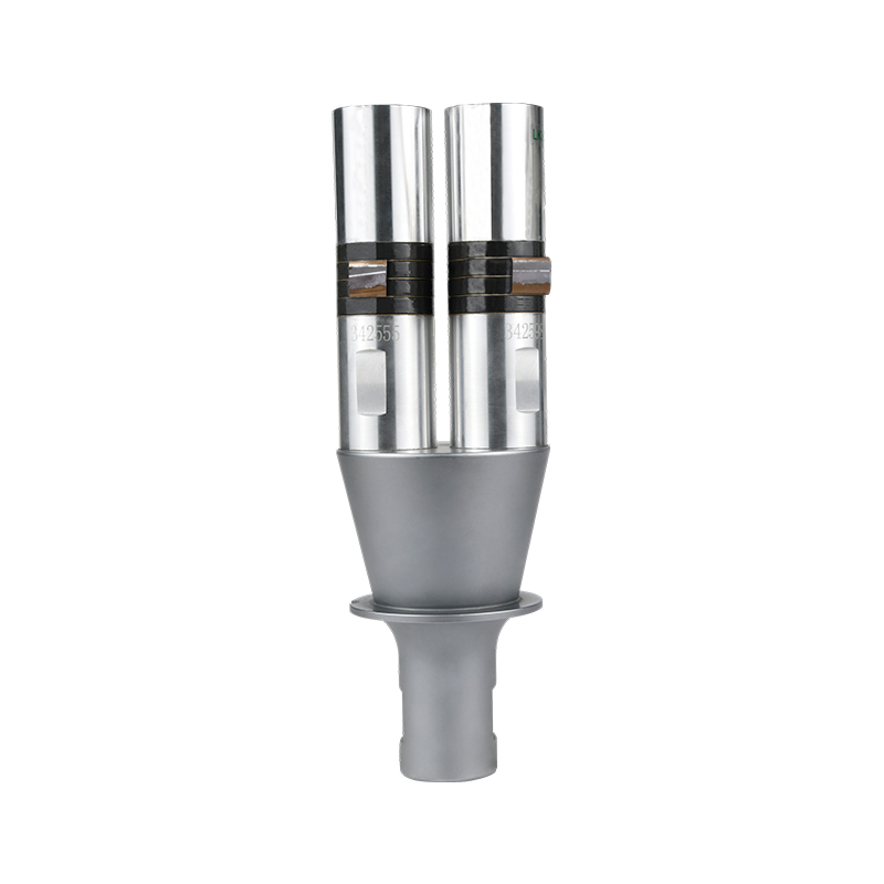 20kHz-2600W 新力源超聲波換能器 雙柱直筒(銀黑)