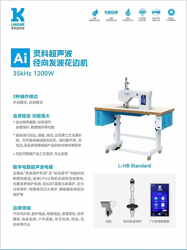 什么設(shè)備能輕松搞定縫合、花邊、壓花？徑向發(fā)波花邊機(jī)揭秘！